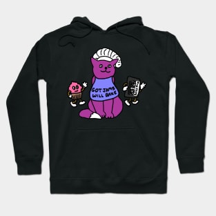 Got Jams Will Bake Kitty Hoodie